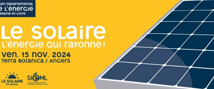 [Prenez date] Le Solaire, l’énergie qui rayonne ! Forum départemental de l’énergie, vendredi 15 novembre